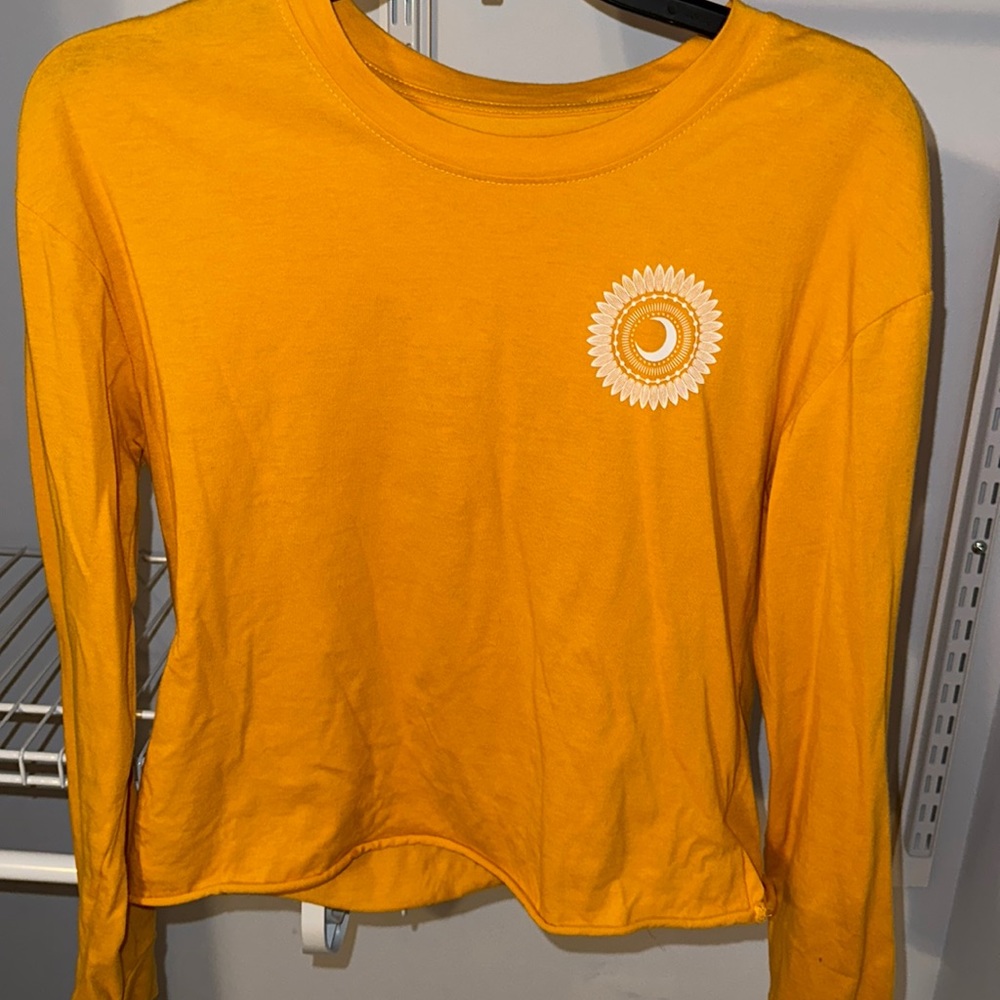 Long sleeve Crop Top